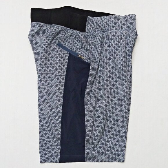 LULULEMON T.H.E Short 9" LINER Logo Print Performance Training Gym Shorts Sz M - Picture 2 of 9